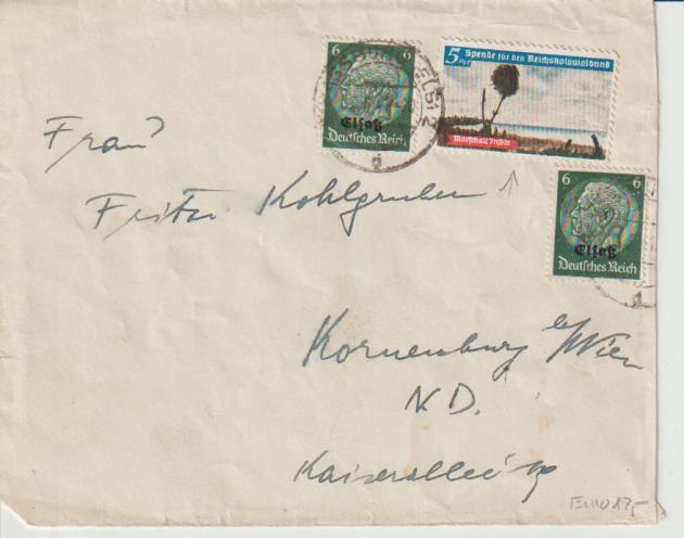 Mi. 4, MeF, Strassburg, 3.6.41