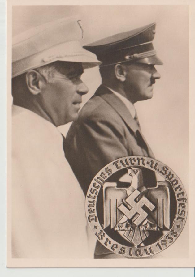 Deutsches Turn und Sportfest Breslau 1938, BPK (Hitler/Speer)