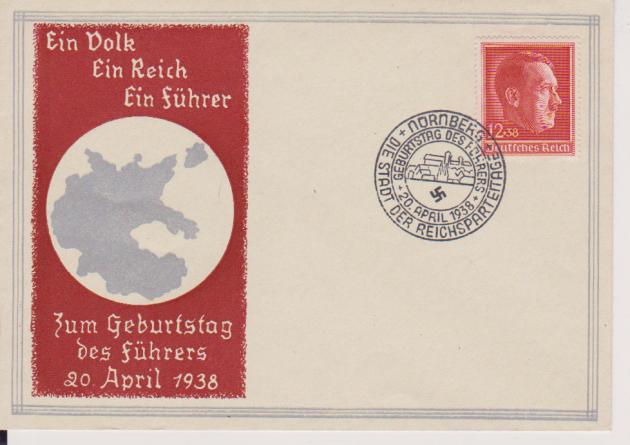 SOU Zum Geburtstag des Führers, 20. April 1938, SST Nürnberg, Mi. 664