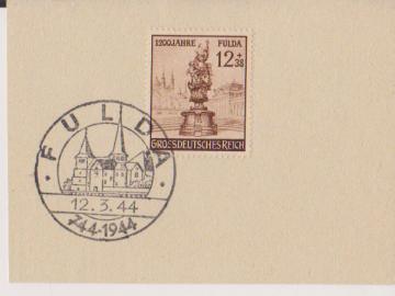 SST Fulda 12.3.44, 744 - 1944, Mi. 886