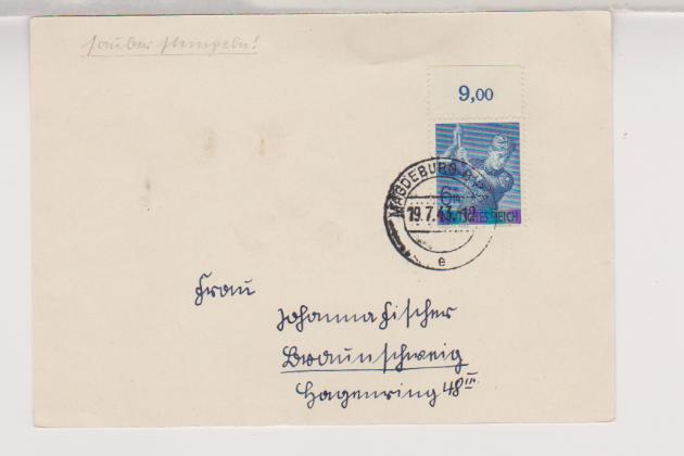 Mi. 852 OR/EF, Magdeburg, 19.7.43