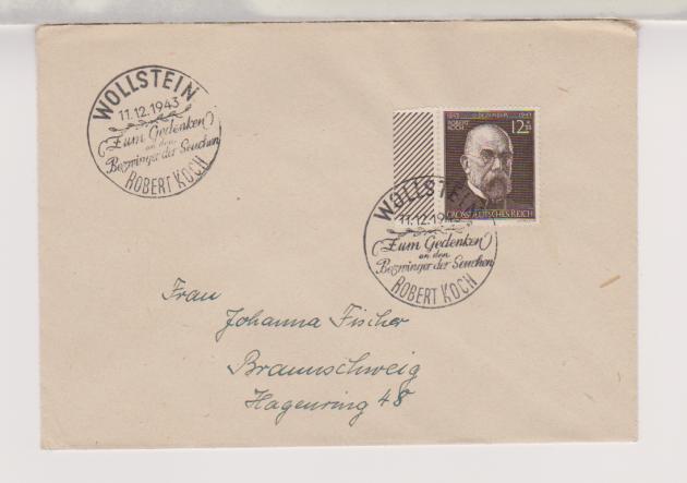 SST Wollstein 11.12.43, Robert Koch, Mi. 864